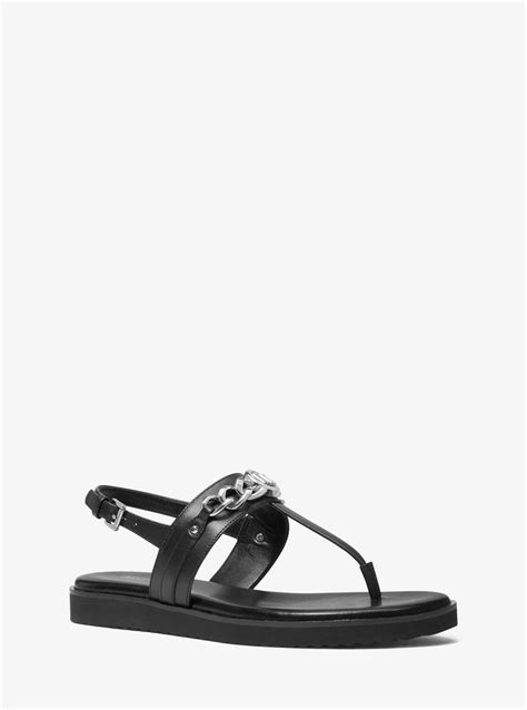 Roxane Embellished Leather Sandal 